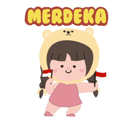 Merdeka 17Agustus Sticker