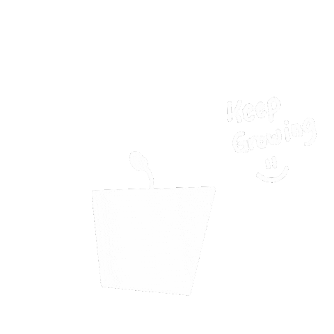 Keep Growing Sticker