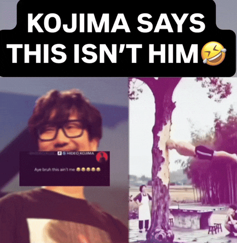 Hideo Kojima GIF