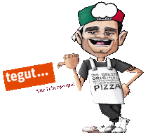 Pizza Time Bio Sticker by Pizza  Wolke