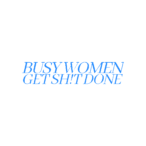 Busy Women Sticker by Madeline Faith