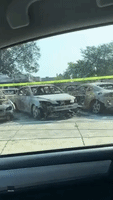 Cars Torched at Dealership During Night of Anti-Racism Protests in Kenosha, Wisconsin