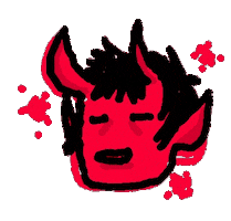 Demon Sticker