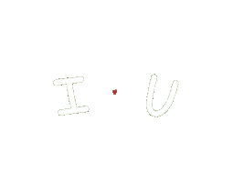 I Love You Heart Sticker