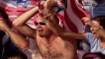 4Th Of July Reaction GIF by FIFA