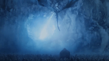 AssRaven game of thrones dragon viserys the fall of the wall GIF