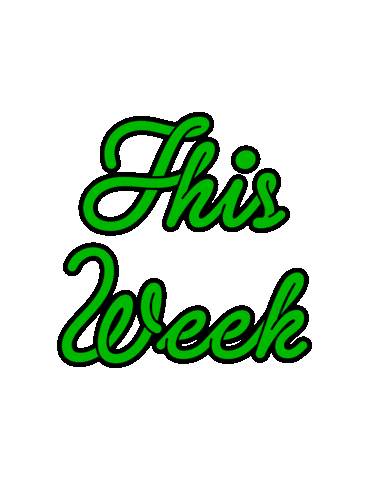 This Week Weekend Sticker by Sid The Cat