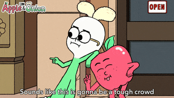 Apple And Onion Heatwave GIF by Cartoon Network