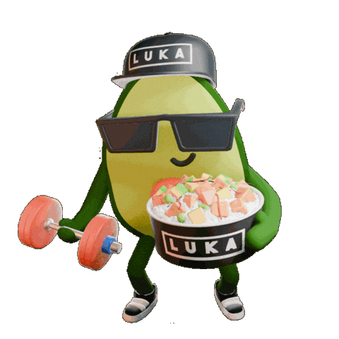 Poke Ejercicio Sticker by LukaPokes