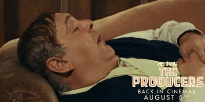 Shocked The Producers GIF by Studiocanal UK