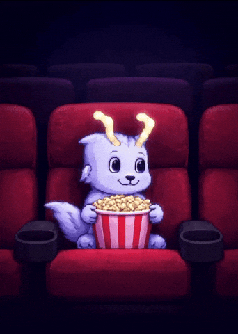 Cinema Popcorn GIF