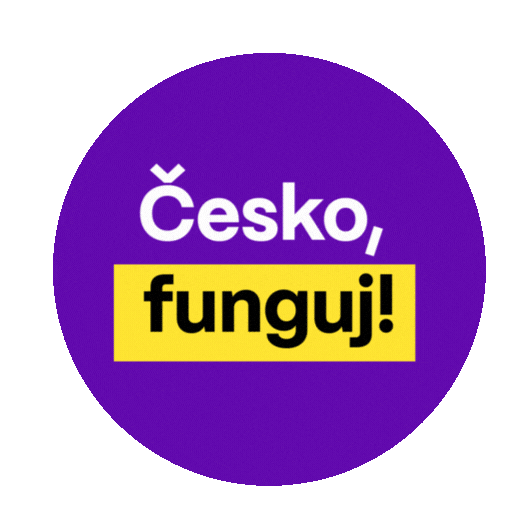 Cesko Funguj Sticker by Česko, funguj!