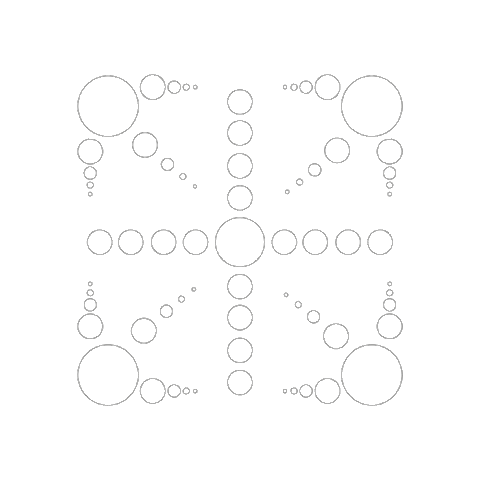 Circles Sticker by Tanzhaus Zuerich