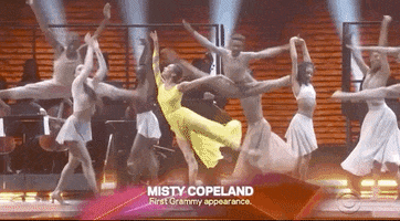 Misty Copeland Dancing GIF by Recording Academy / GRAMMYs