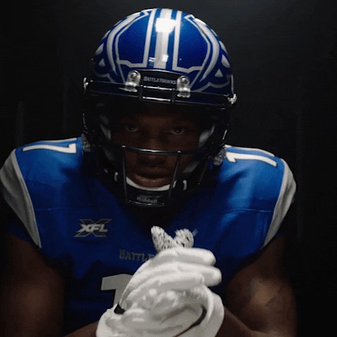 Excited Football GIF by XFL