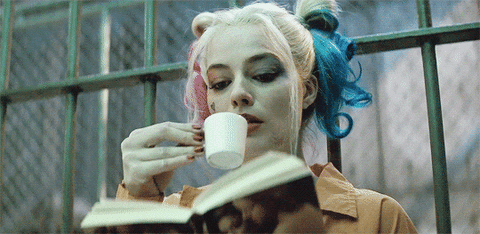 Read Harley Quinn GIF - Find & Share on GIPHY