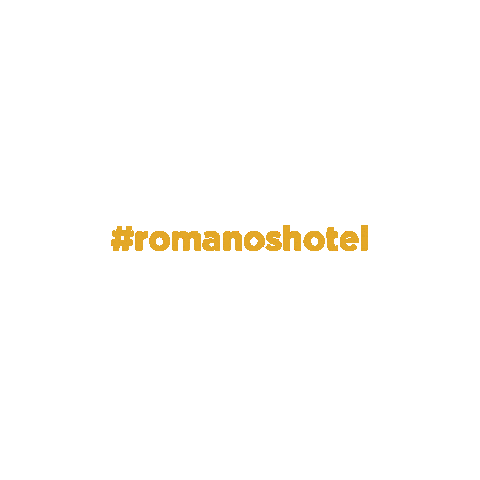 romanoshotel Sticker