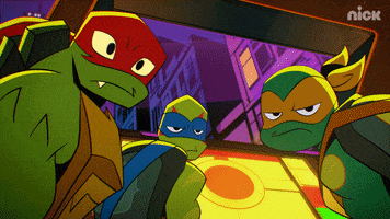 Shock Shall GIF by Teenage Mutant Ninja Turtles