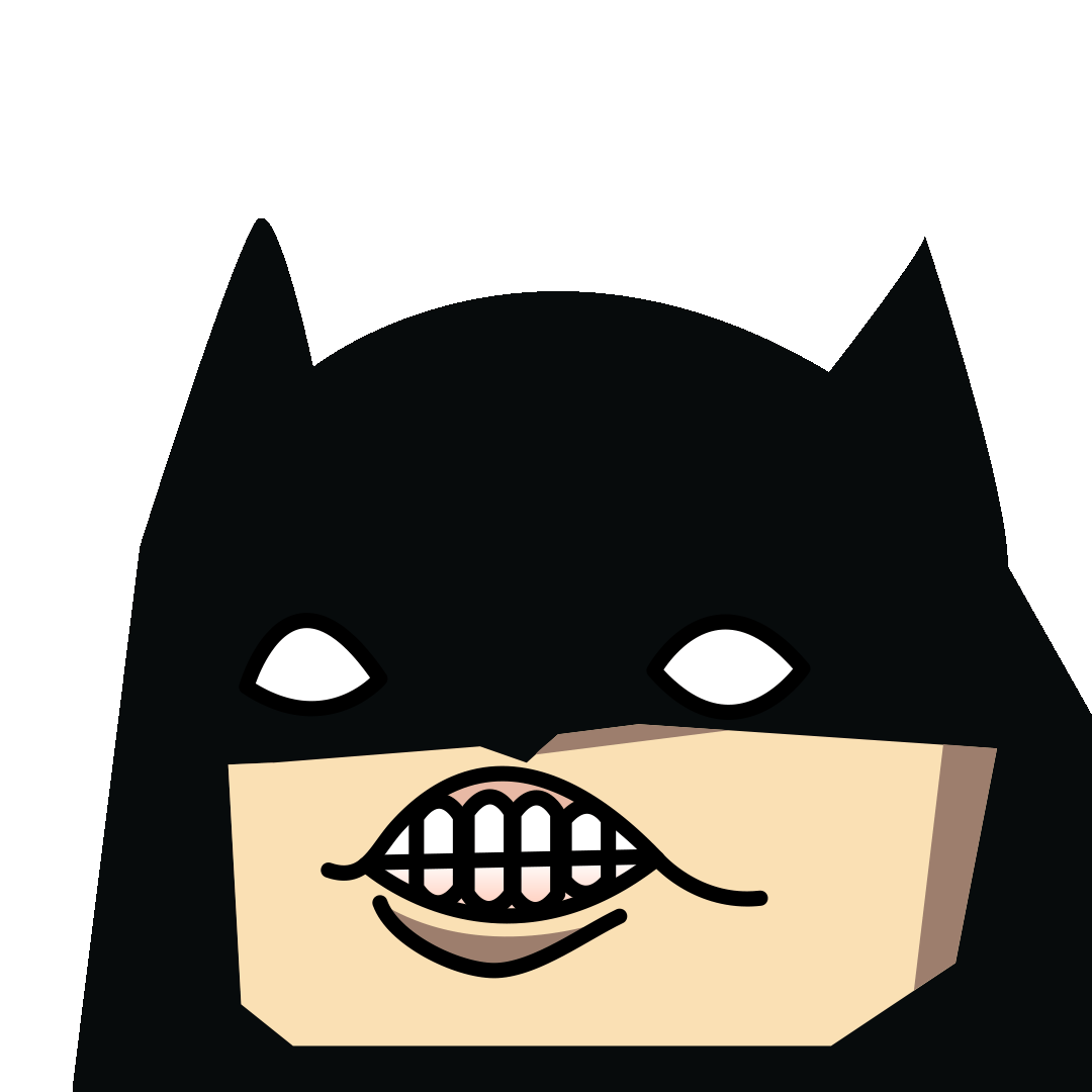 Batman Funny Face Gif