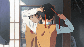 Sad Your Name GIF by All The Anime — Anime Limited