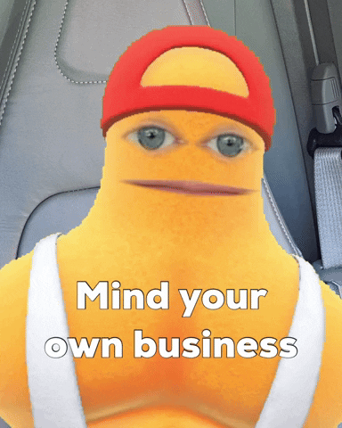 TheCraigMiles mind your own business philter cheesepuff thecraigmiles GIF