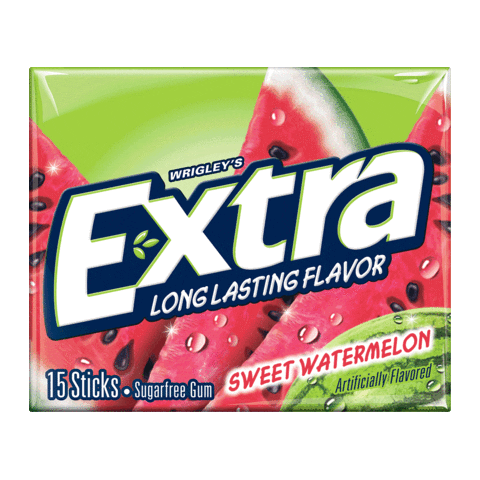 Watermelon Gum Sticker