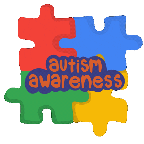 Puzzle Awareness Sticker
