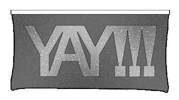 New Years Eve Glitter Sticker
