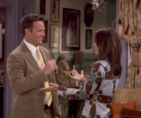 High Five Season 9 GIF by Friends - Find & Share on GIPHY
