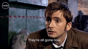 Lonely David Tennant GIF by Doctor Who