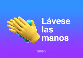 Lávese Las Manos GIF by GIPHY Cares