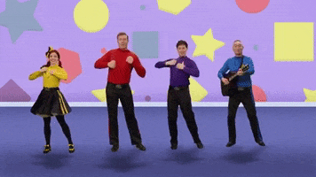 Dance Counting GIF by The Wiggles