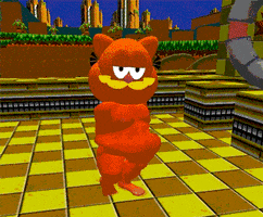 Garfield Dancing GIF by MOODMAN