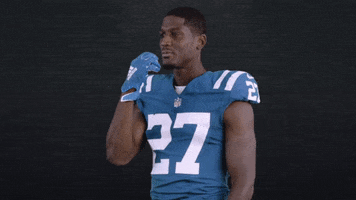 Xavier Rhodes Kiss GIF by Indianapolis Colts
