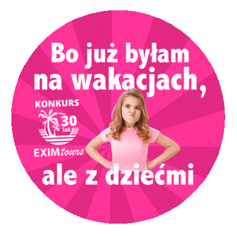 EXIM tours Polska Sticker