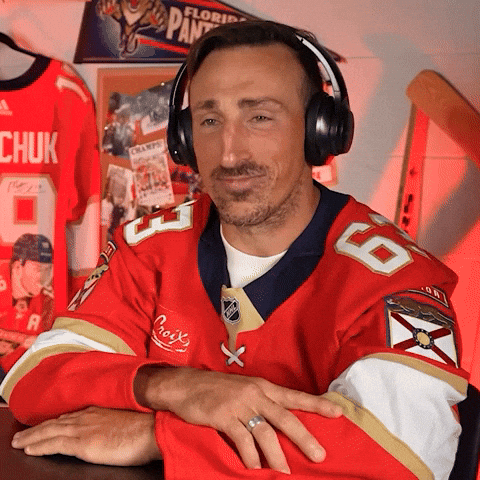 Rock Out Brad Marchand GIF by Florida Panthers