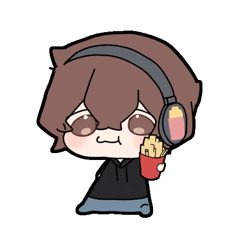 Bungo Stray Dogs Fries Sticker