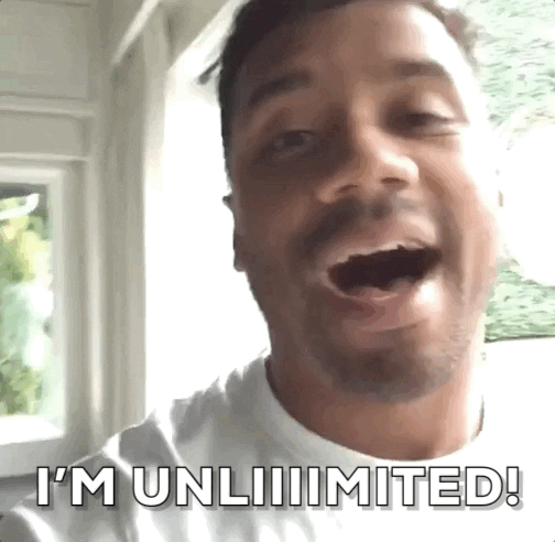 Russell Wilson Mr Unlimited GIF - Find & Share on GIPHY