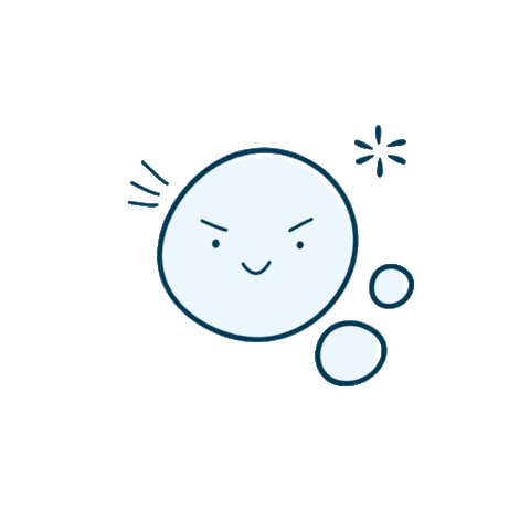 Mascot Bubble Sticker