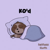 Knock Out Sloth GIF by VeeFriends