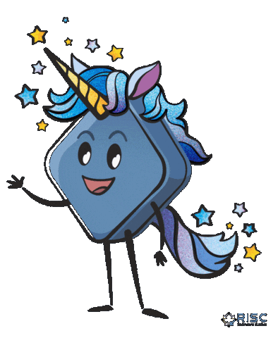 Cubee Sticker by RISC Software GmbH