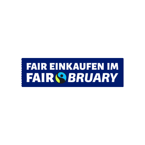 Fairbruary Sticker by fairtrade.at