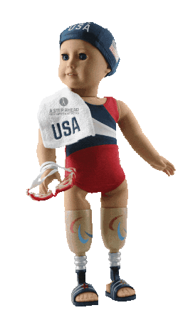 Paralympics Prosthetic Leg Sticker by A Step Ahead Prosthetics