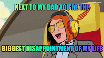 Disappointed Let Down GIF by Adult Swim