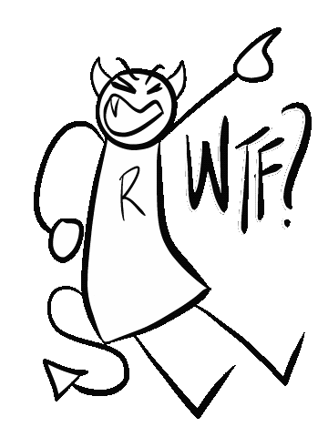 Demon Sticker