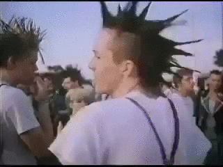 Punk Rock 80S GIF - Find & Share on GIPHY