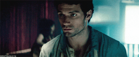 henry cavill smile GIF