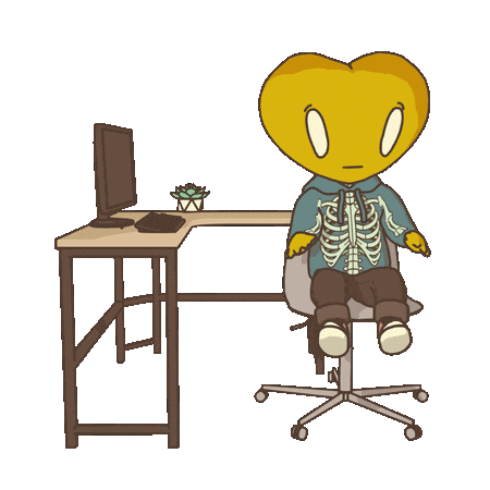 At Work Lol Sticker by LT3 Creations