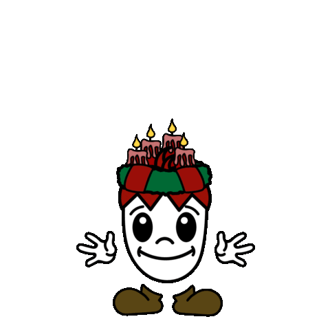 Happy Christmas Sticker by FrankenSein