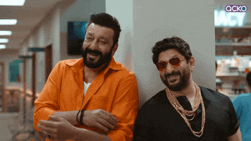 Sanjay Dutt Laughing GIF by ACKO India